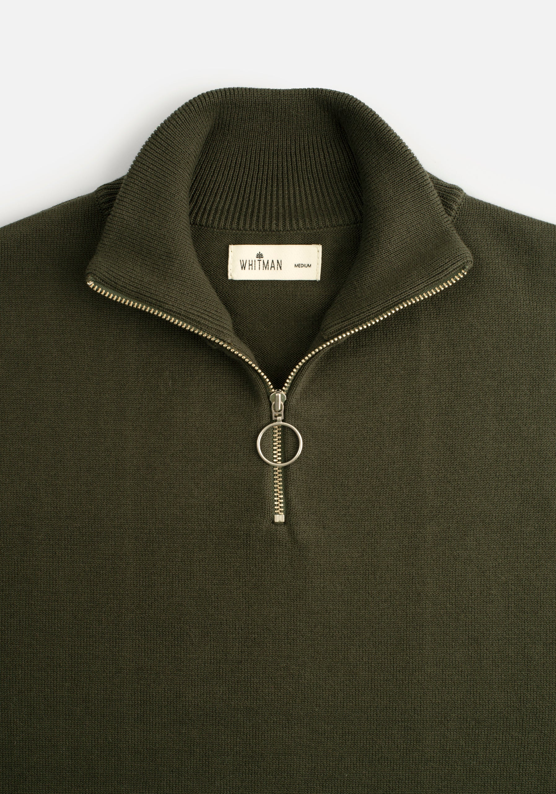 Saco H Prescolt Half Zip Verde Olive