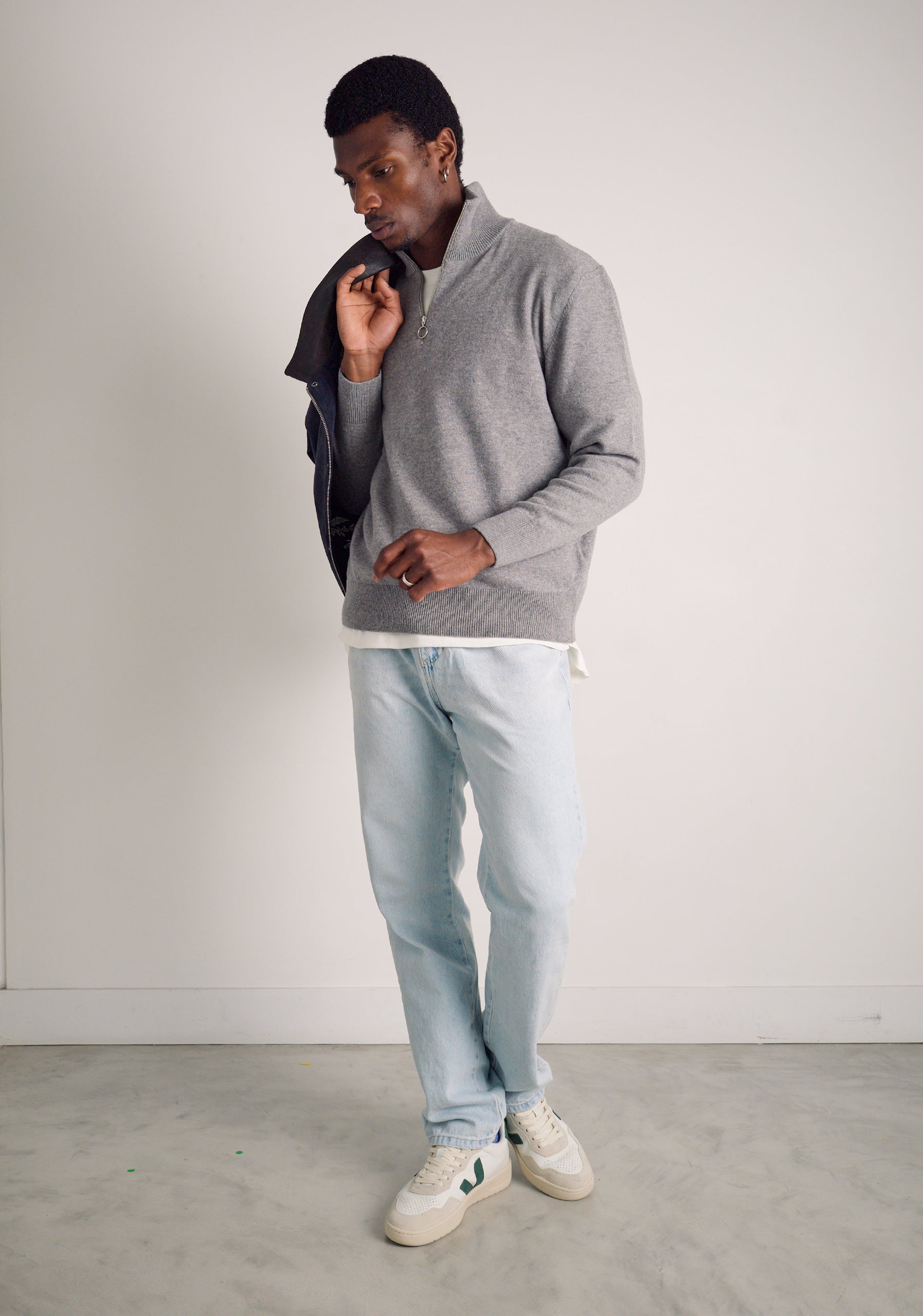 Saco H Zurich Gris Claro-3
