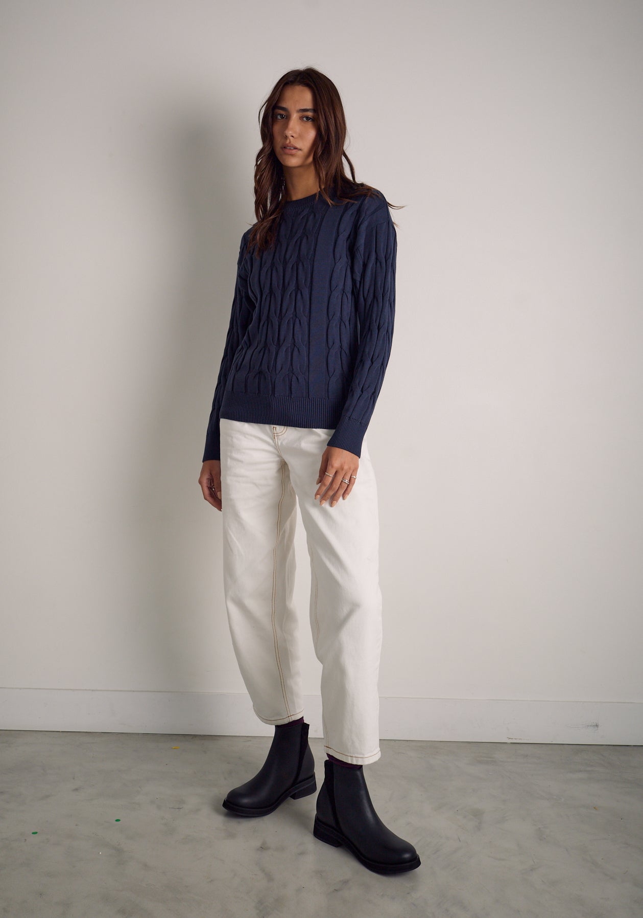 Saco M Kanzas Azul Grisaceo