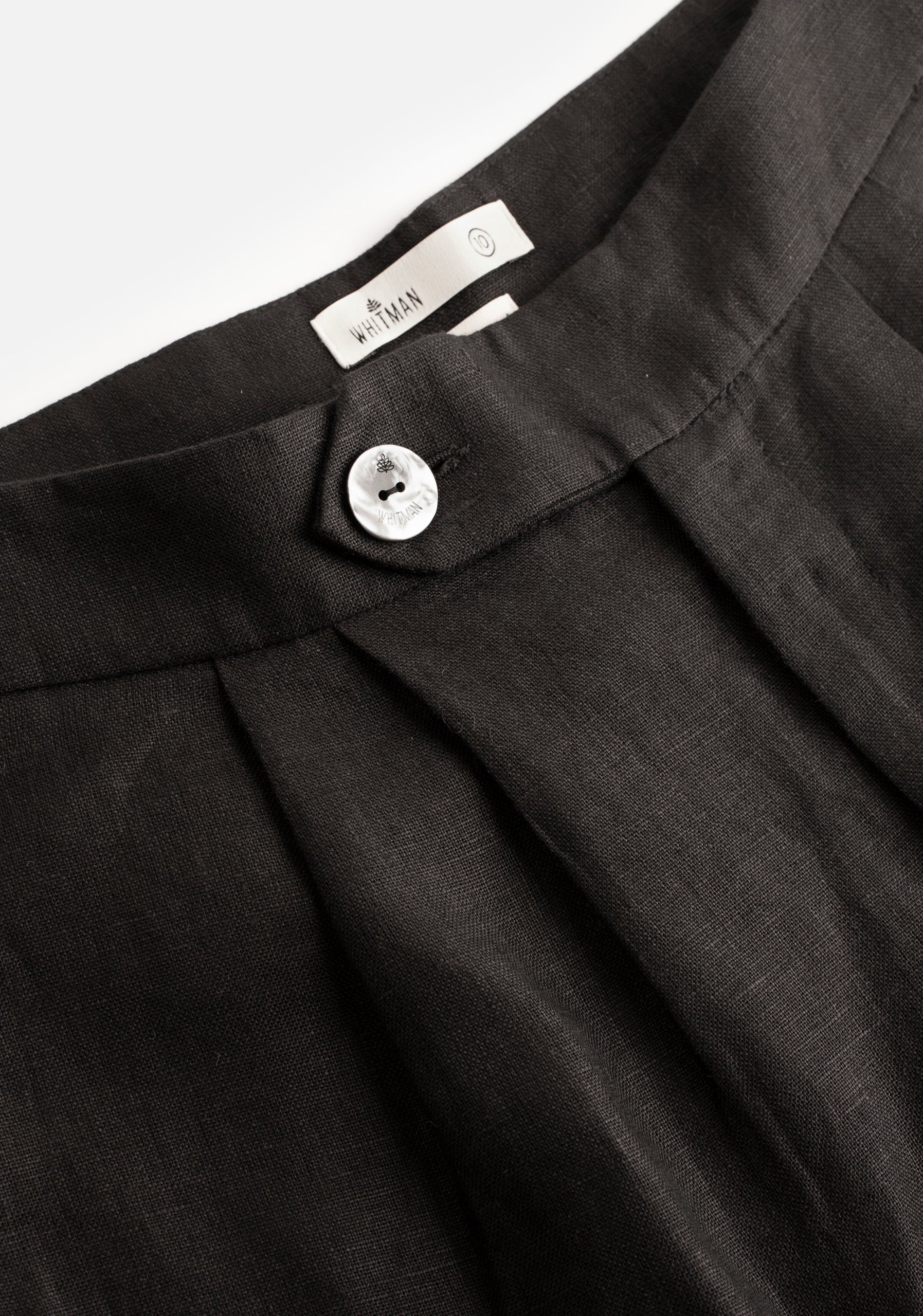 Short M Mistral Lino Negro