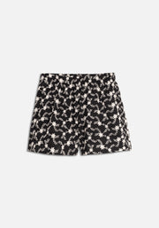 Short M Thalia Alg Bord Negro/Marfil