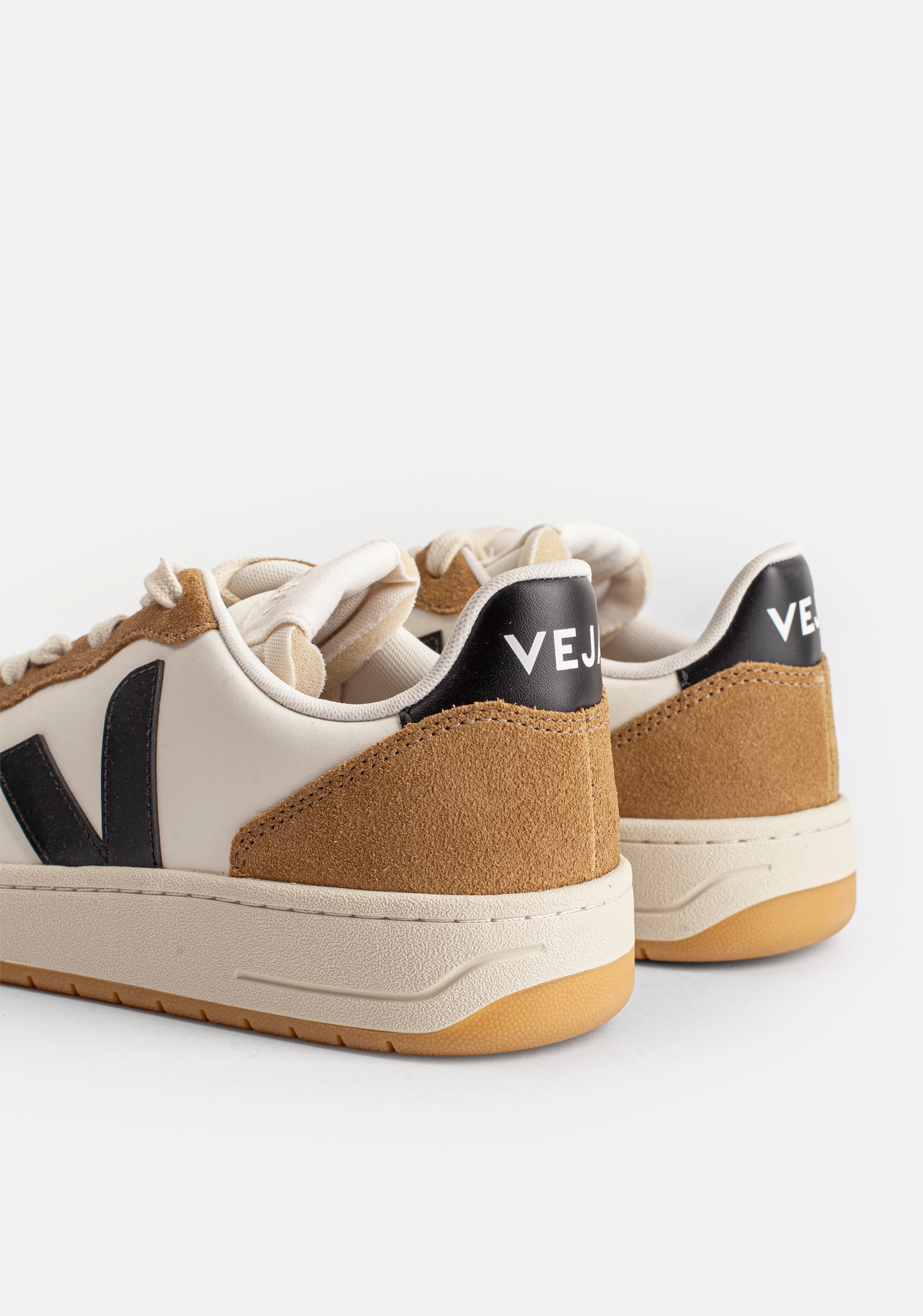Tenis H Veja Moda V-10 Leather Cafe