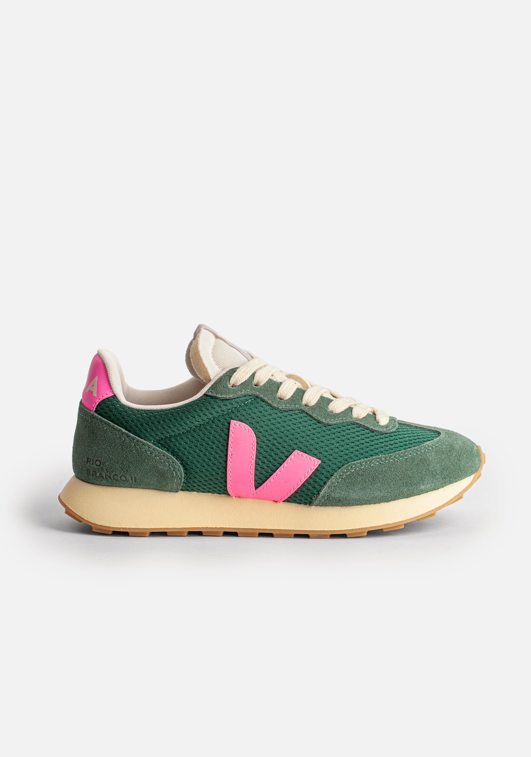 Tenis M Veja Rio Branco Alveomesh Verde