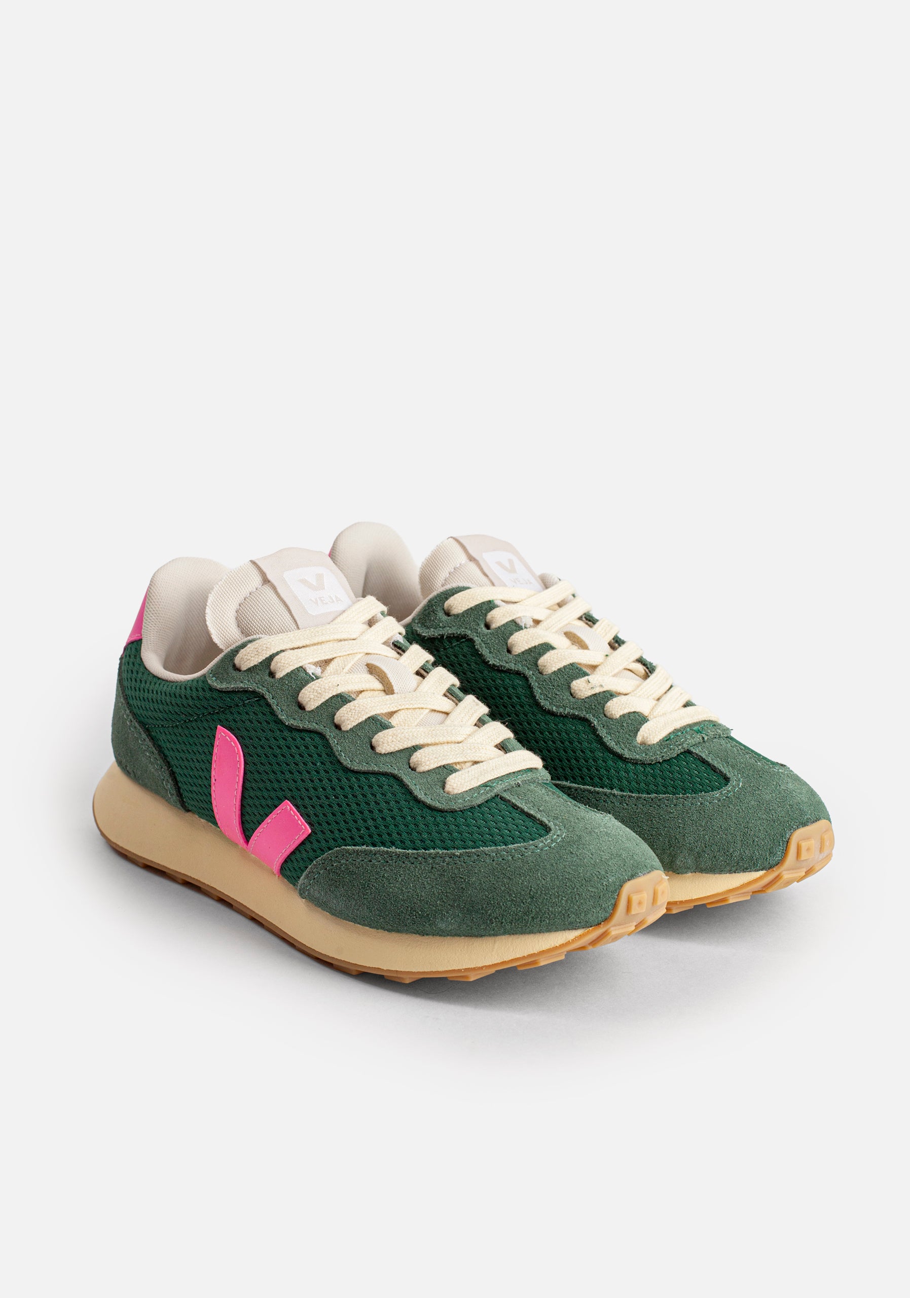 Tenis M Veja Rio Branco Alveomesh Verde