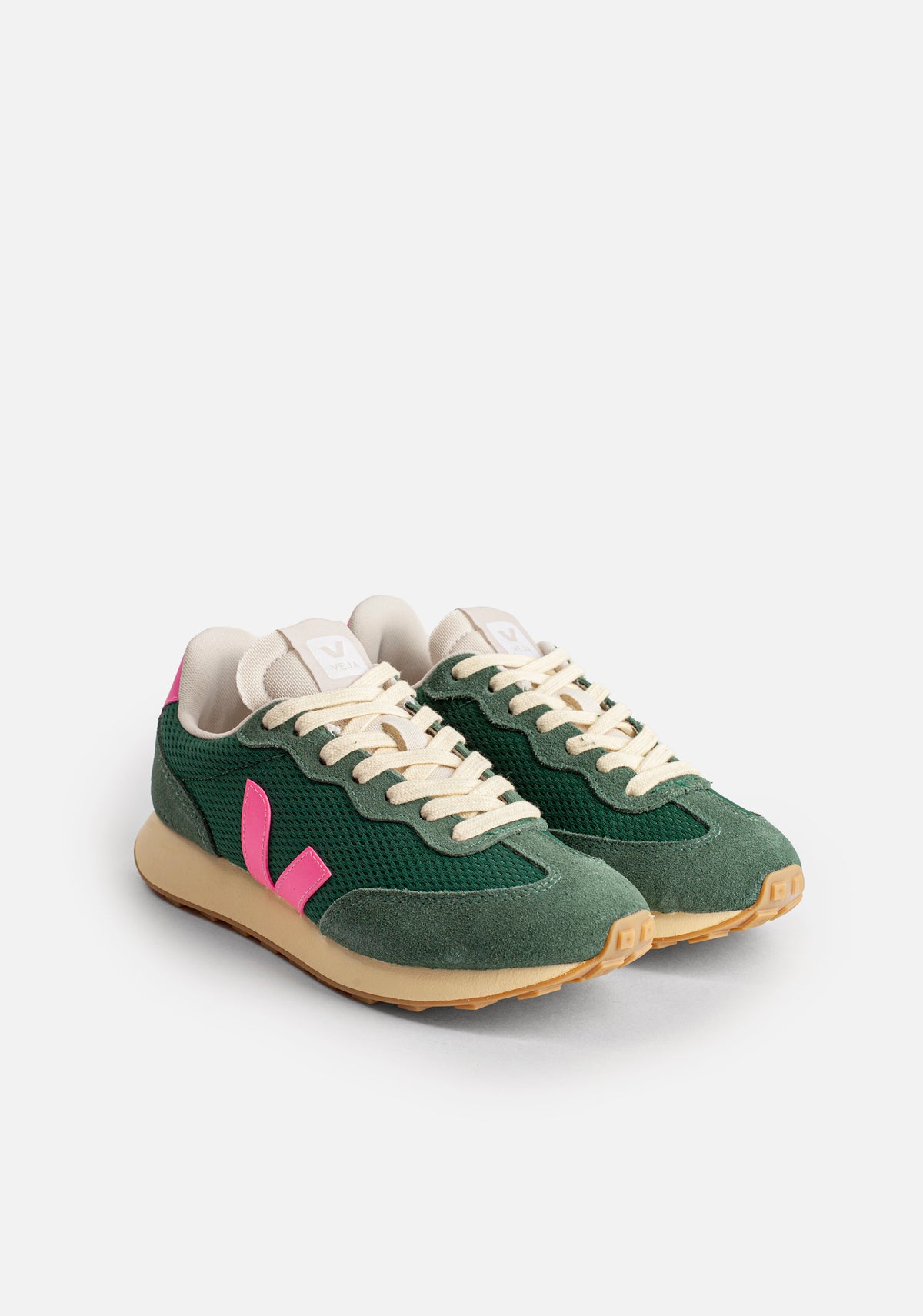 Tenis M Veja Rio Branco Alveomesh Verde