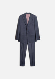 Traje H Sabato Lana Azul Med