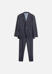 Traje H Sabato Lana Gris Med