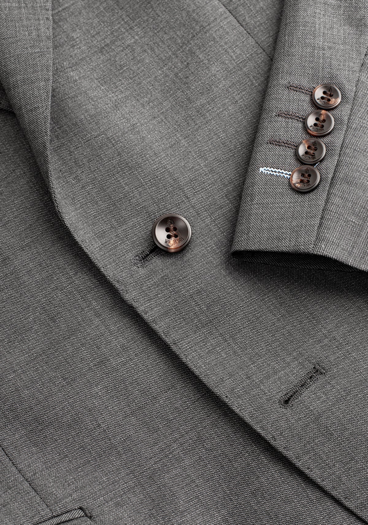 Traje H Sabato Lana Gris Med