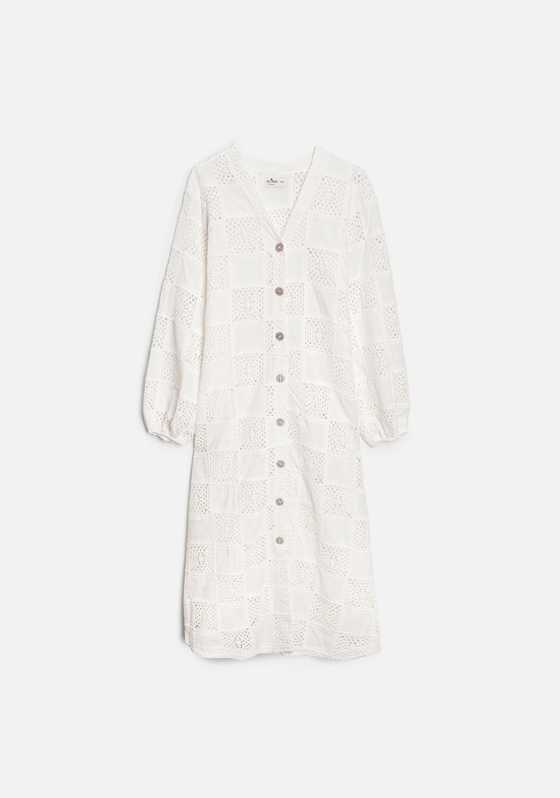 Vestido M Kamala Largo Blanco