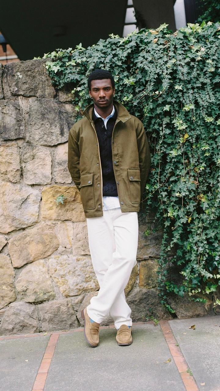 Pantalón H Dylan 5 Bols. Marfil