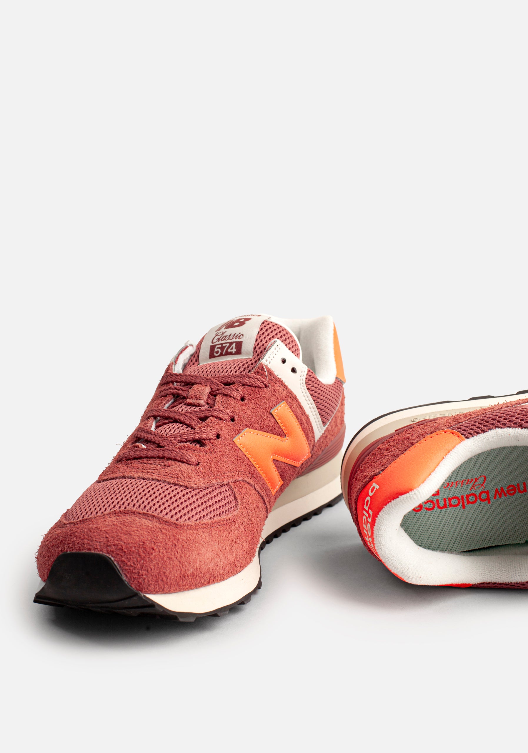 Zapatillas U Clásicas Spring 574 Vino