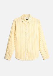 Camisa Ciara Rayas Amarillo - Blanco