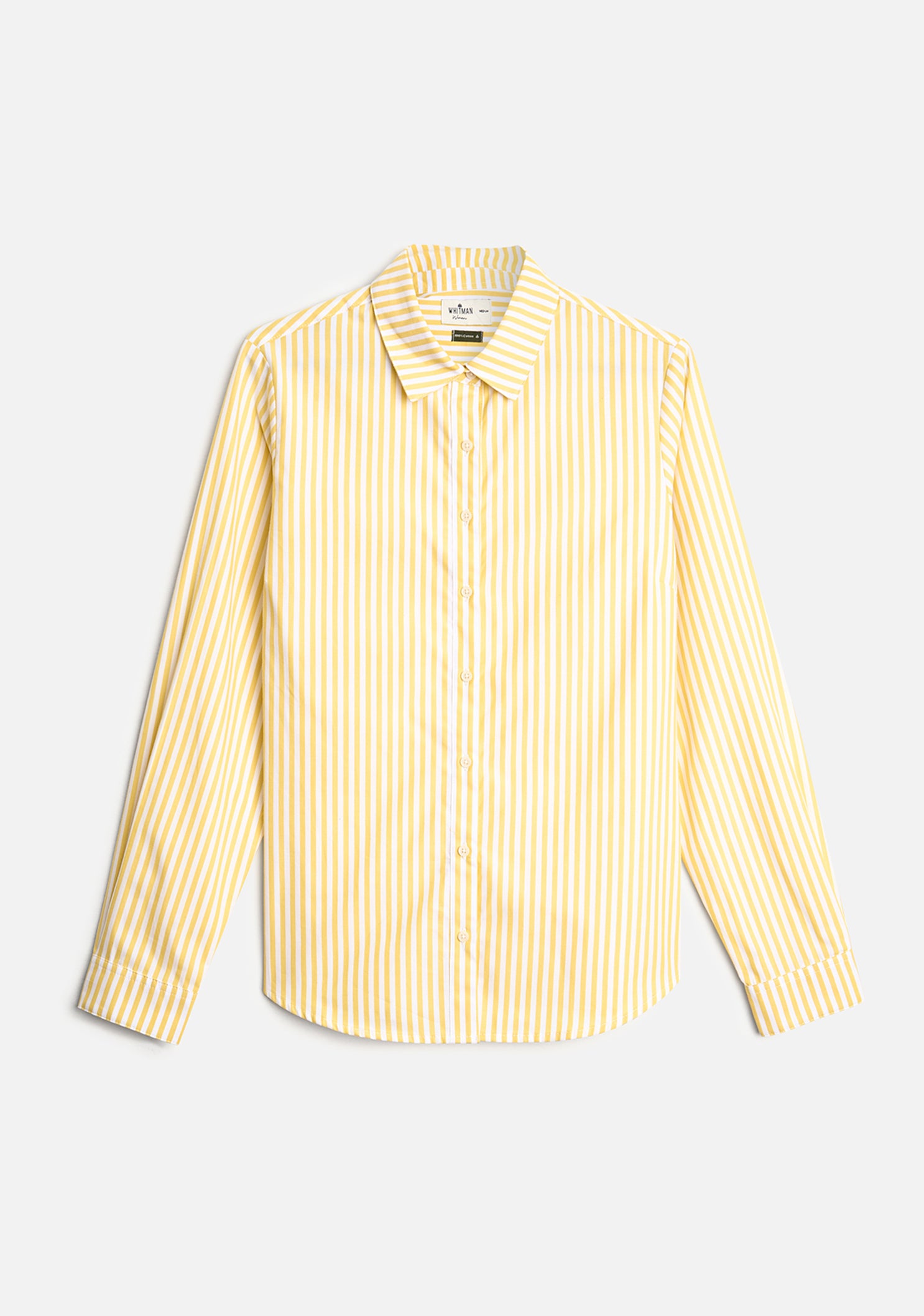 Camisa Ciara Rayas Amarillo - Blanco